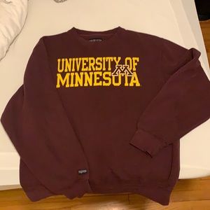 university of Minnesota Sweatshirt-Medium. Unisex.